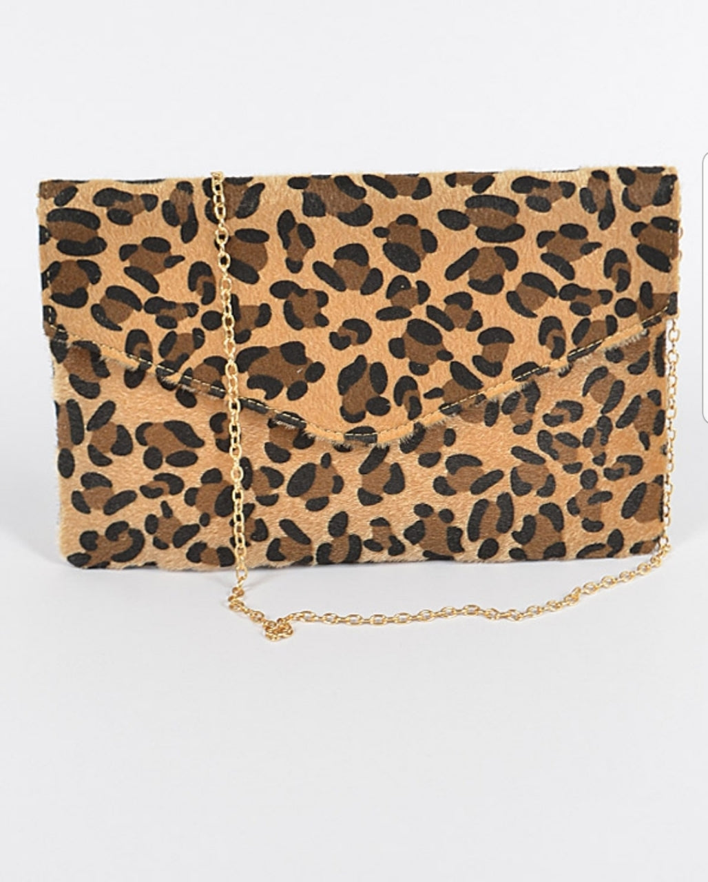 Leopard Clutch