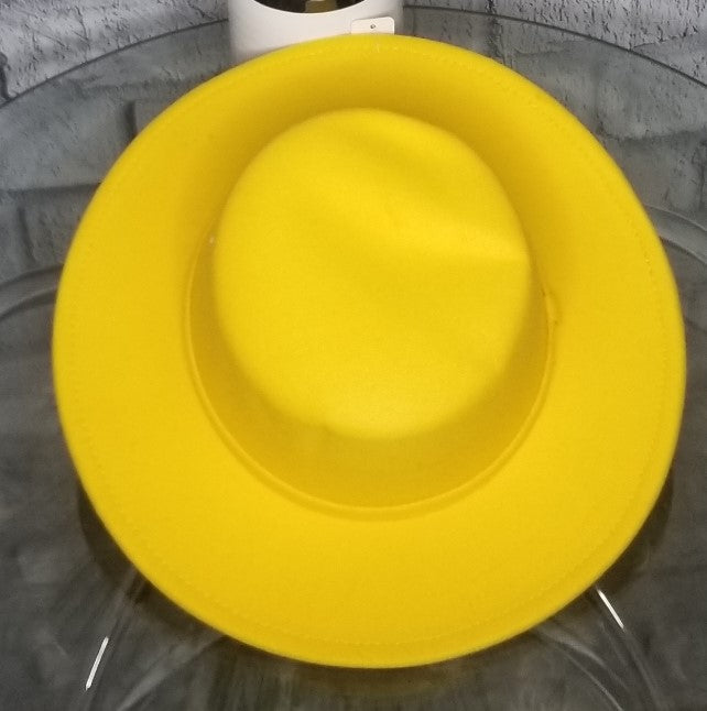 Yellow Fashionable Hat